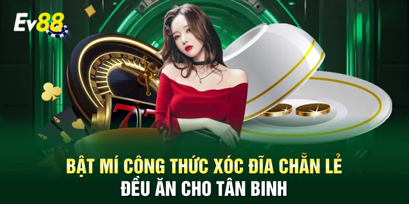 Bật mí công thức xóc đĩa chẵn lẻ đều ăn cho tân binh